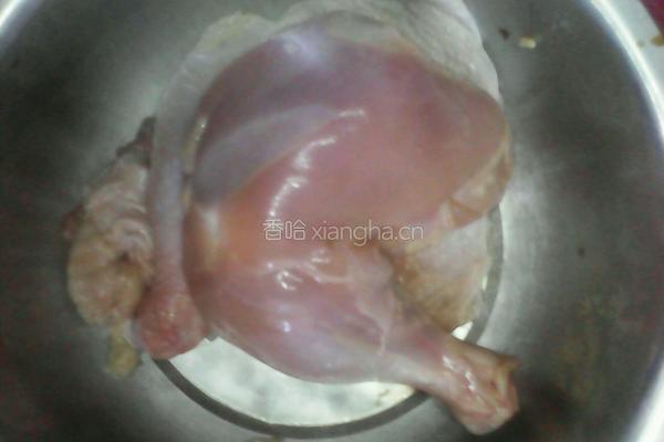 煎鸡腿肉的做法图解1
