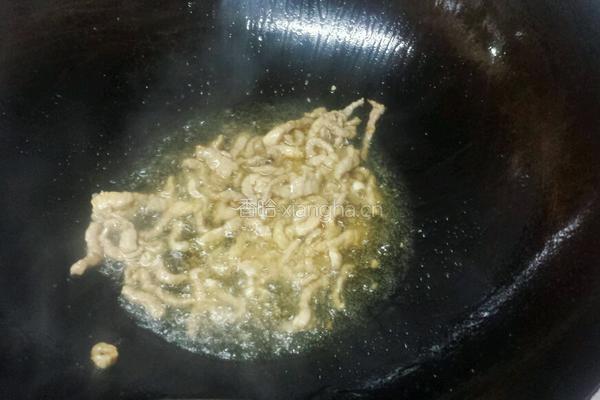 木耳炒肉的做法图解3