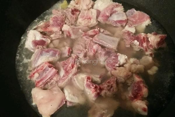 羊肉萝卜汤的做法图解3