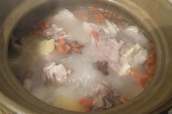 羊肉萝卜汤的做法图解6