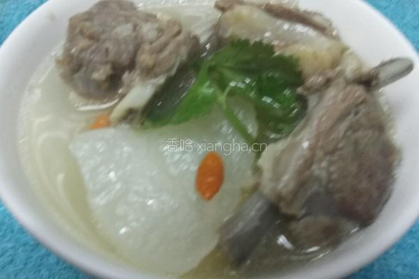 羊肉萝卜汤的做法图解7