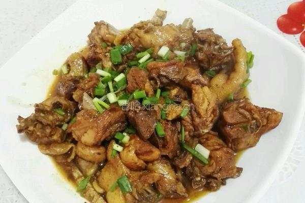 黄焖鸡的做法图解4