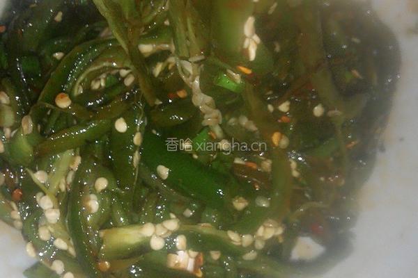 凉拌烧辣椒的做法图解6