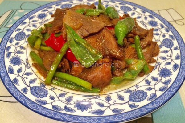 回锅牛肉的做法图解6