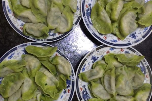 韭菜鸡蛋虾仁 “白菜”饺的做法图解12