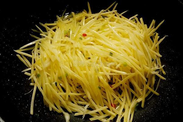 酸辣土豆丝的做法图解5
