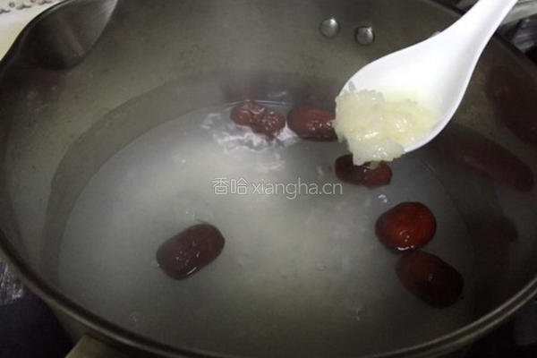 酒酿汤圆的做法图解2