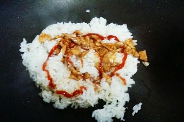 芝心蛋包饭的做法图解3