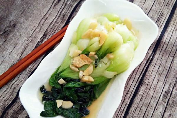 爆炒小油菜的做法图解8