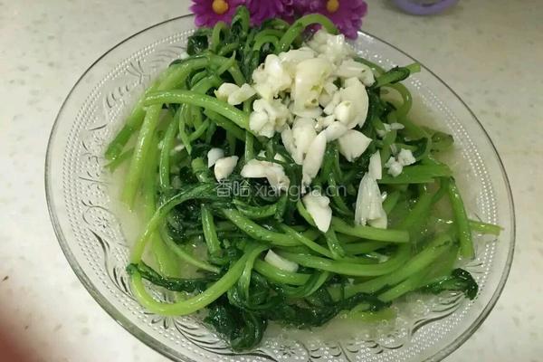 蒜茸茼蒿的做法图解7