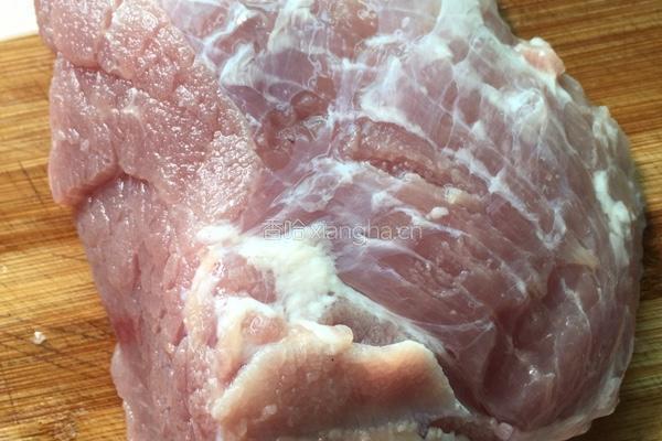 宝宝开心拍拍双色肉松（面包机版）的做法图解1