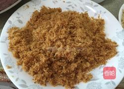 宝宝开心拍拍双色肉松(面包机版)的做法图解9