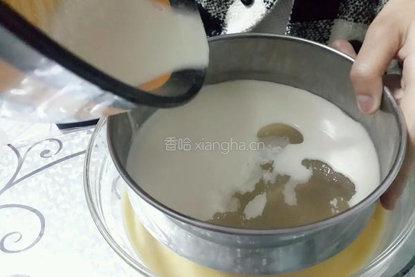 椰汁千层糕的做法图解4