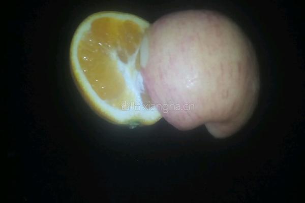 苹橙酸乳汁的做法图解2