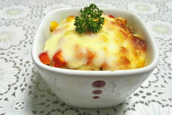 芝士焗培根土豆的做法图解8