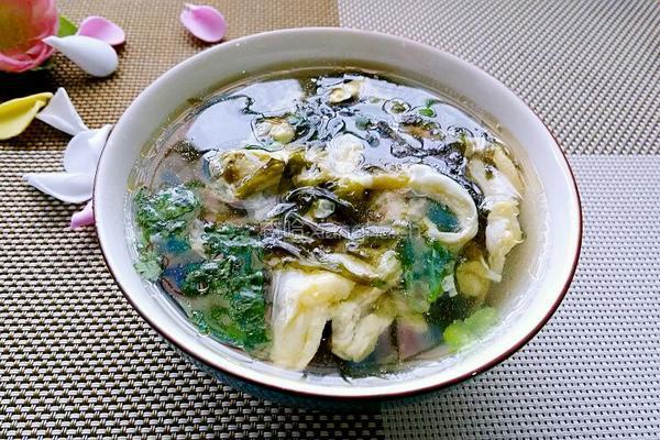 紫菜蛋花汤的做法图解5