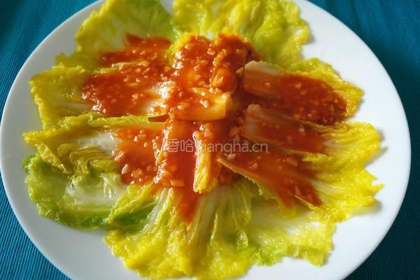 橙味娃娃菜的做法图解7