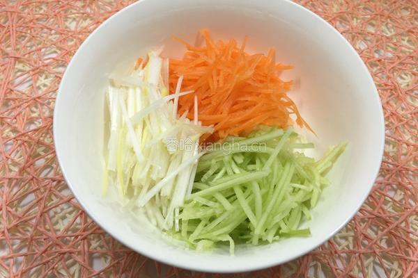 什锦鸡蛋饼的做法图解2