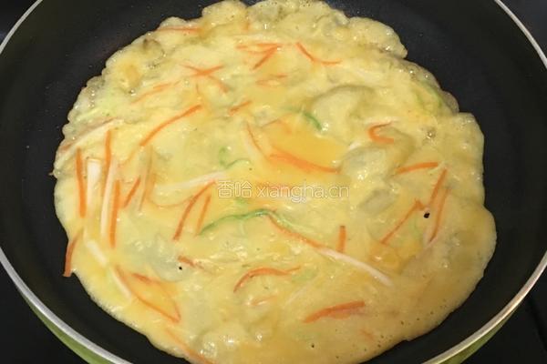 什锦鸡蛋饼的做法图解10