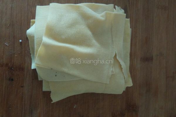 豆皮卷时蔬的做法图解6