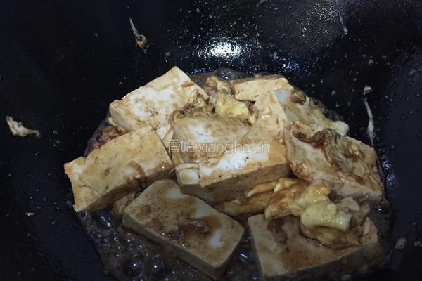 鸡蛋炒豆腐的做法图解5