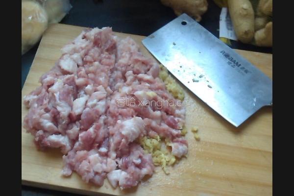 大葱猪肉包的做法图解2
