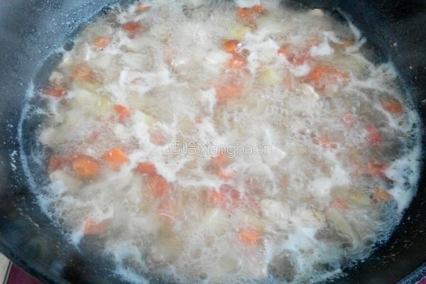 咖喱鸡肉土豆焗饭的做法图解5