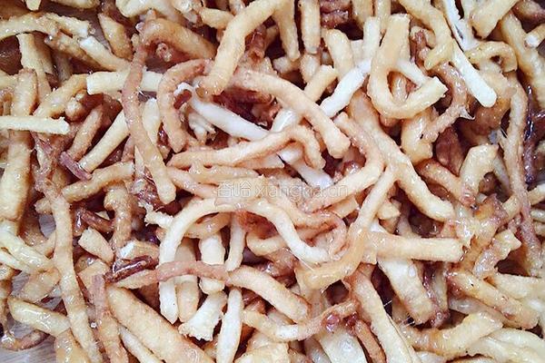 沙琪玛（捏饺子剩下的面）的做法图解5