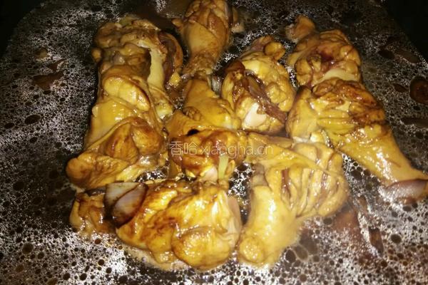 红烧鸡腿的做法图解7