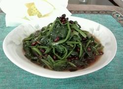黑豆烩菠菜