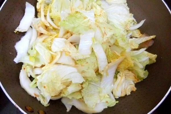 猪肉白菜炖粉条的做法图解6