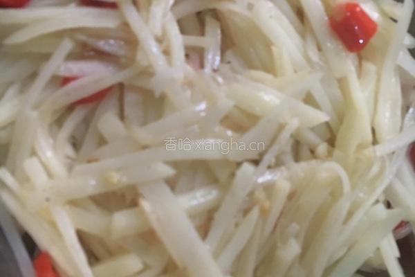 炒土豆丝的做法图解4