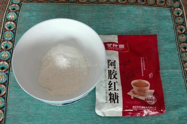 红糖煎饼的做法图解2