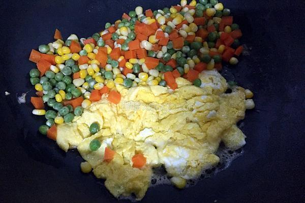 什锦蛋炒饭的做法图解5
