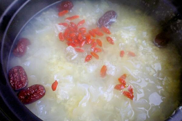 银耳绿豆汤的做法图解4
