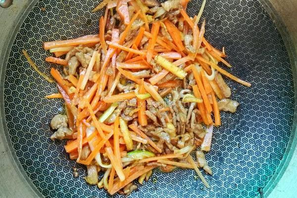 香辣肉丝的做法图解3