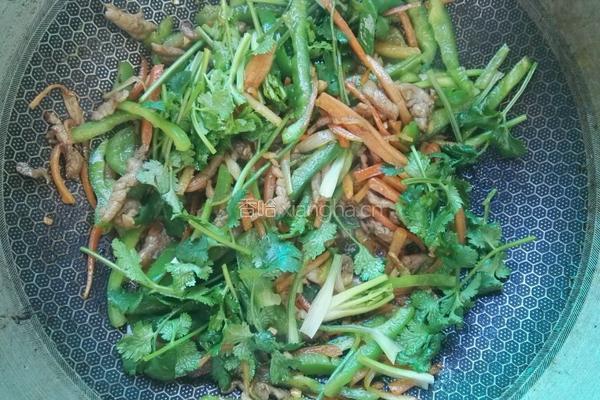 香辣肉丝的做法图解5