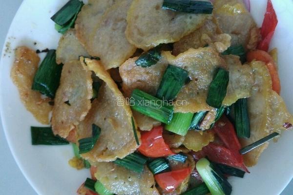 蒜苗猪肉卷的做法图解4
