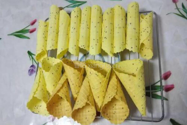 脆蛋卷。的做法图解8