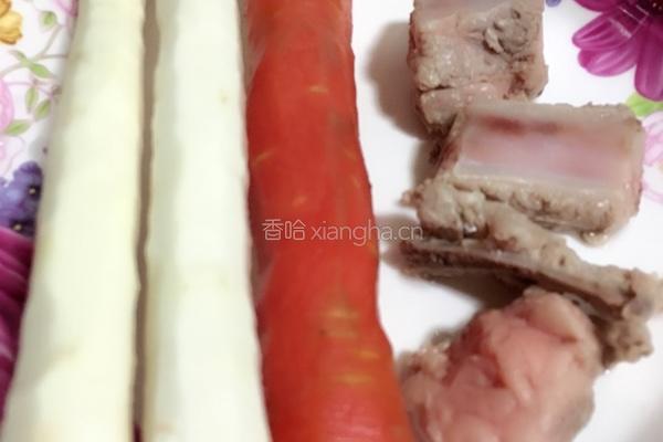 三色滋补汤的做法图解1