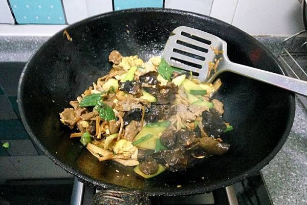 木须肉的做法图解9
