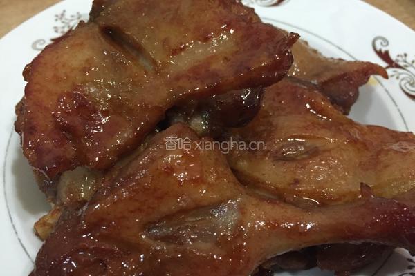 自制烤鸭腿的做法图解9