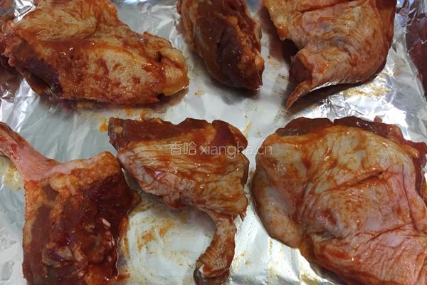 自制烤鸭腿的做法图解6