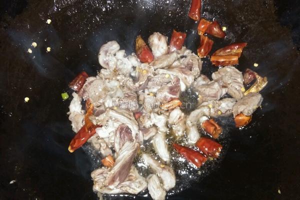 辣炒香菇的做法图解3