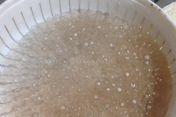 西米甜酒酿的做法图解1