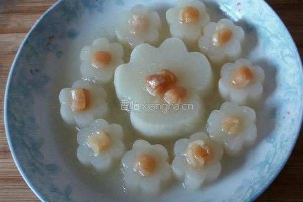 瑶柱蒸萝卜