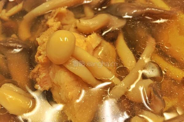 菌菇排骨汤的做法图解6