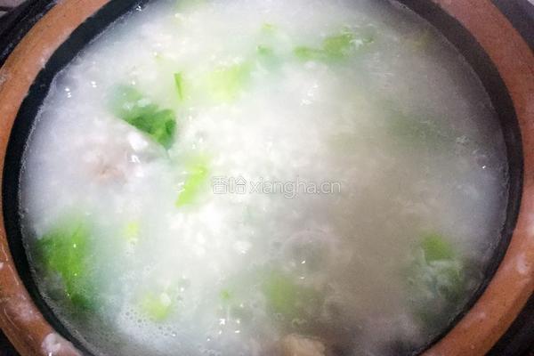 砂锅猪骨粥的做法图解7