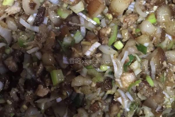 酱肉包子的做法图解3