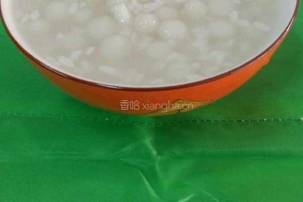 太阳花酒酿小圆子的做法图解5